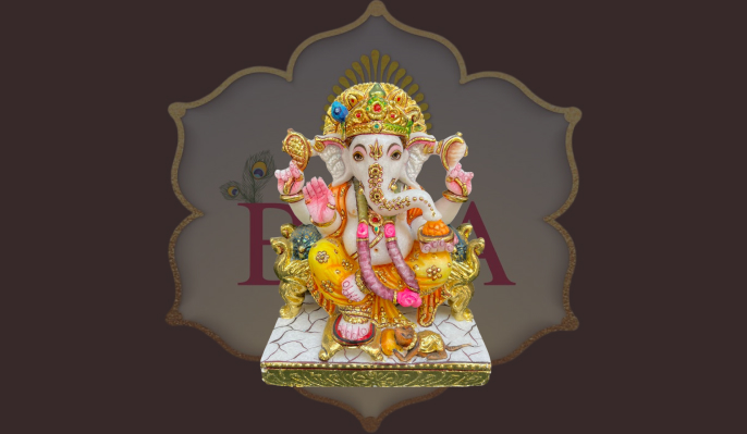 Marble Ganesh Ji Statue